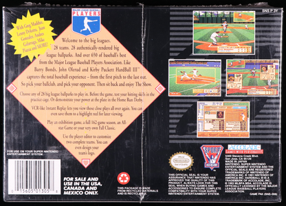 Hardball III SNES 9.4 A - NEBRASKA COLLECTION