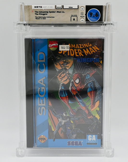 The Amazing Spider-Man vs. The Kingpin SEGA CD 9.6 A - NEBRASKA COLLECTION