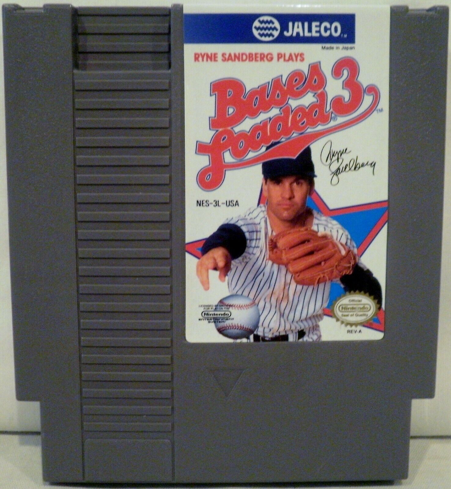 Bases Loaded 3, Ryne Sandberg Plays - NES