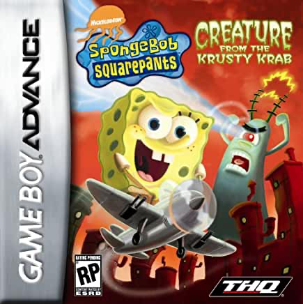 SpongeBob SquarePants Creature from Krusty Krab - GBA