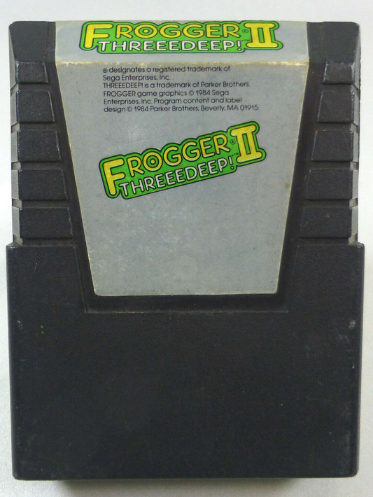 Frogger II Threedeep - Commodore 64