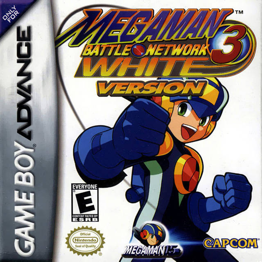 Mega Man Battle Network 3: White Version - GBA