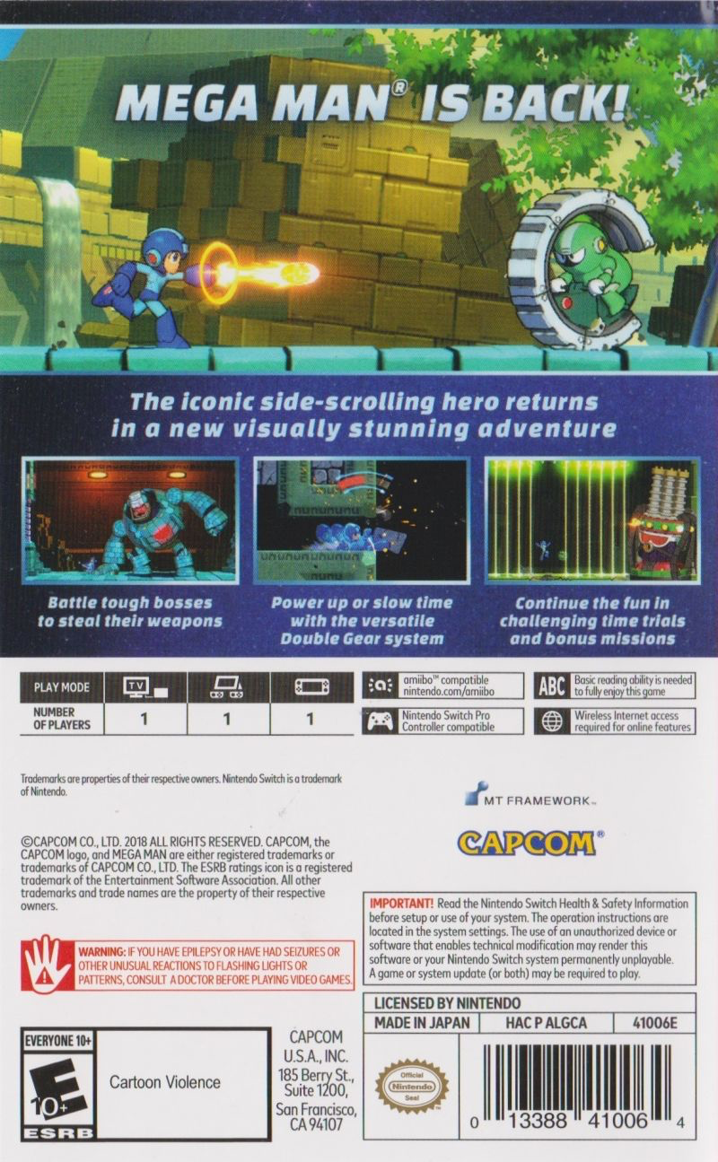 Mega Man 11 - Switch