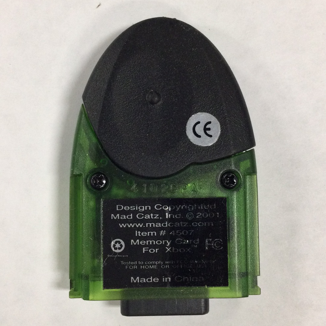 MadCatz Memory Card | 8MB Green - Xbox