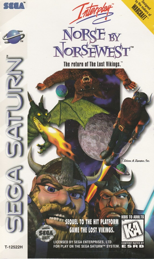 Norse By Norsewest: The Return of the Lost Vikings - Sega Saturn