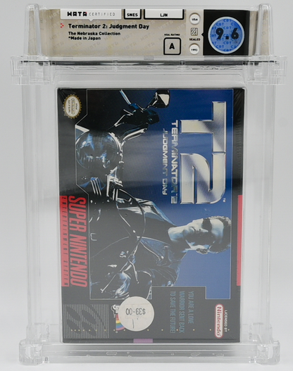 T2 Terminator 2 Judgement Day SNES 9.6 A - NEBRASKA COLLECTION