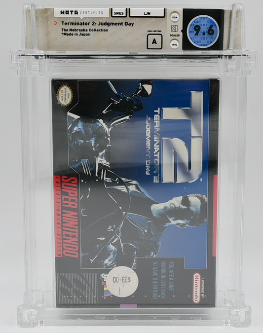 T2 Terminator 2 Judgement Day SNES 9.6 A - NEBRASKA COLLECTION