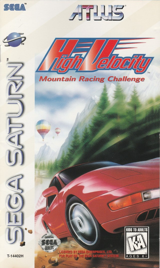 High Velocity: Mountain Racing Challenge - Sega Saturn