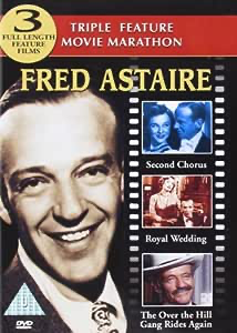 Fred Astaire: Triple Feature Movie Marathon: Second Chorus / Royal Wedding / The Over-The-Hill Gang Rides Again - DVD
