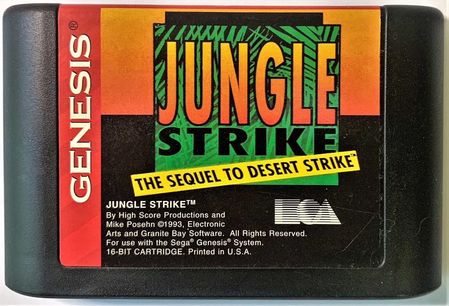 Jungle Strike (Standard Cartridge) - Genesis