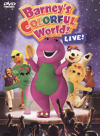 Barney: Barney's Colorful World! Live! - DVD