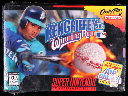 Ken Griffey Jr's Winning Run SNES 6.5 B+ - NEBRASKA COLLECTION