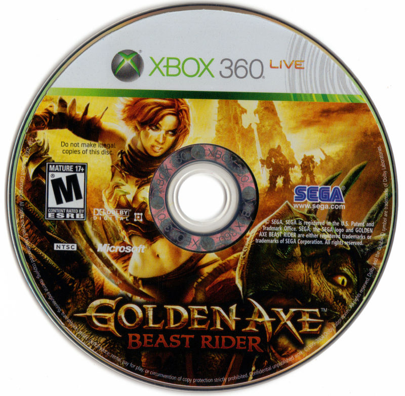 Golden Axe: Beast Rider - Xbox 360