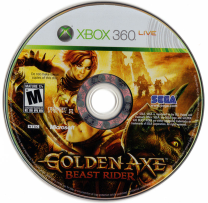 Golden Axe: Beast Rider - Xbox 360