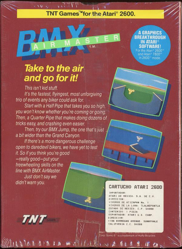 BMX Airmaster (White Label) - Atari 2600