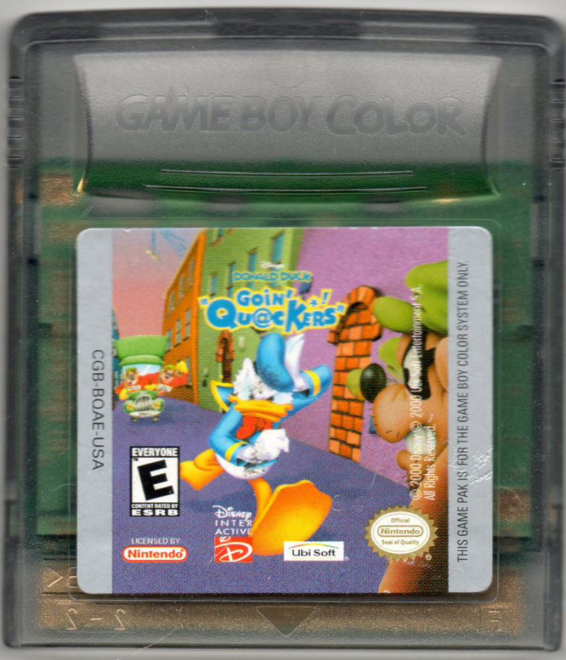 Donald Duck Goin' Quackers - GBC