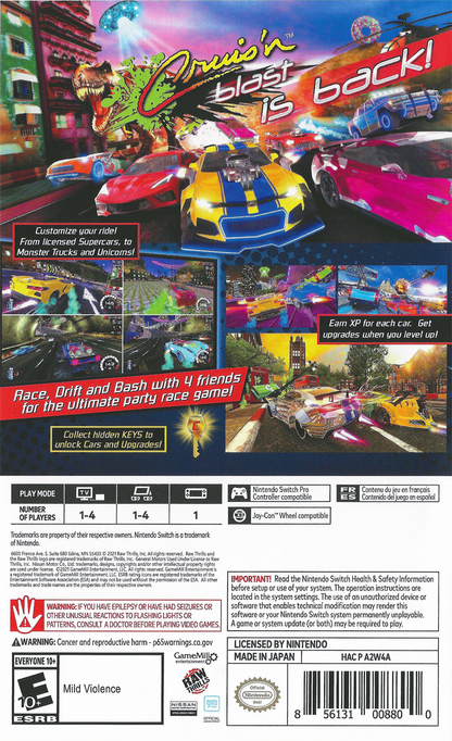 Cruis'n Blast - Switch