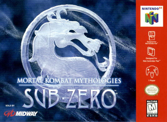 Mortal Kombat Mythologies SubZero - N64