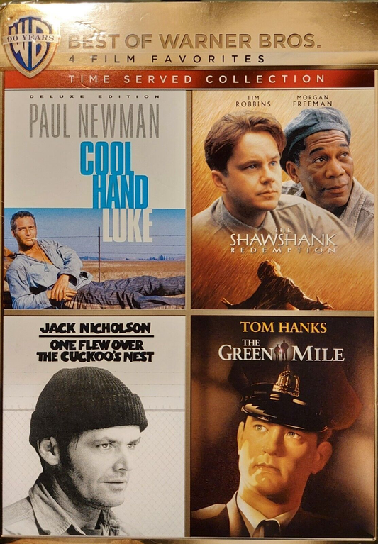 Best Of Warner Bros.: 4 Film Collection: Cool Hand Luke / Shawshank Redemption / One Flew Over The Cuckoo's Nest / Green Mile - DVD