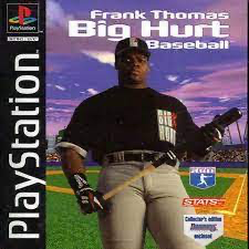 Frank Thomas Big Hurt Baseball - PS1