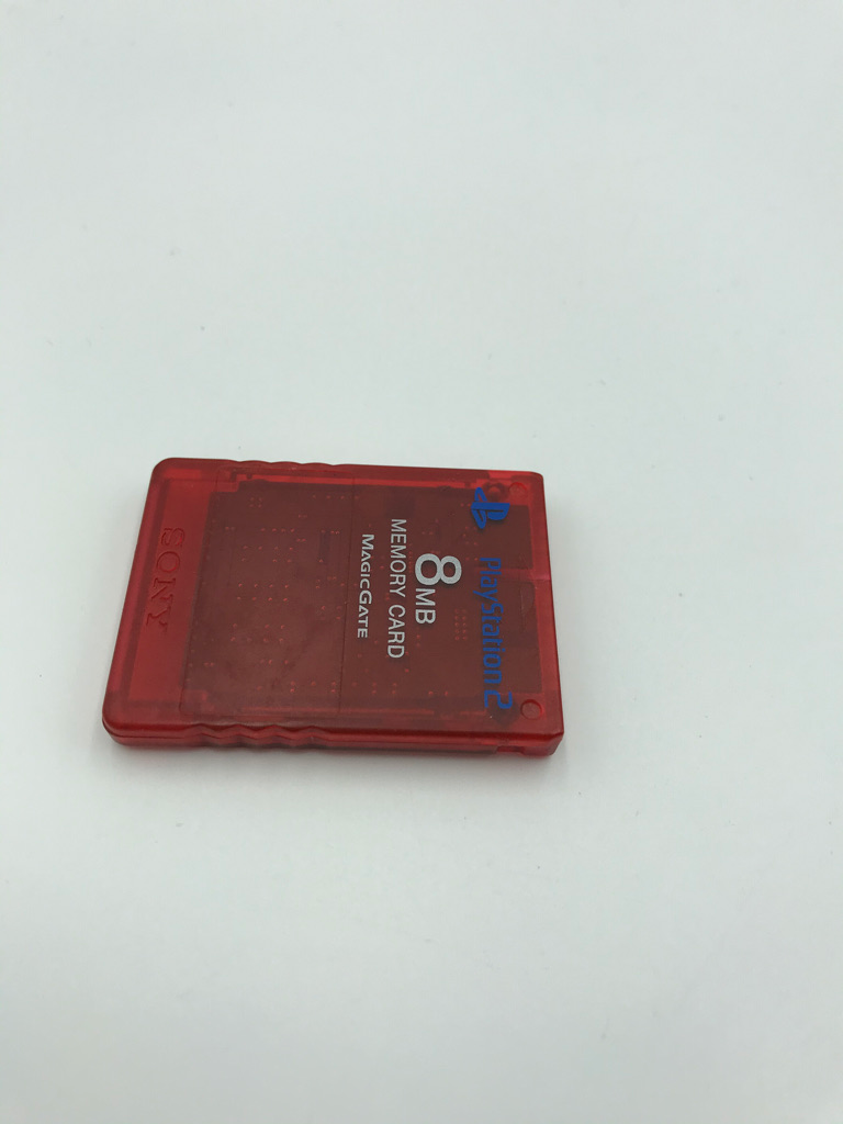 Memory Card PS2 8 MB Official Red - PS2