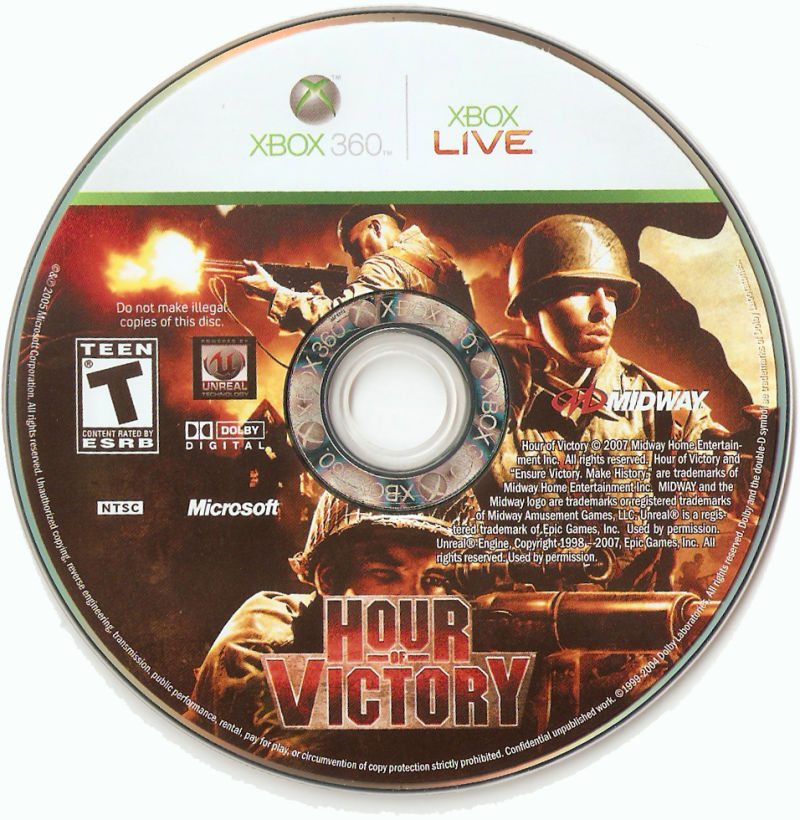 Hour of Victory - Xbox 360