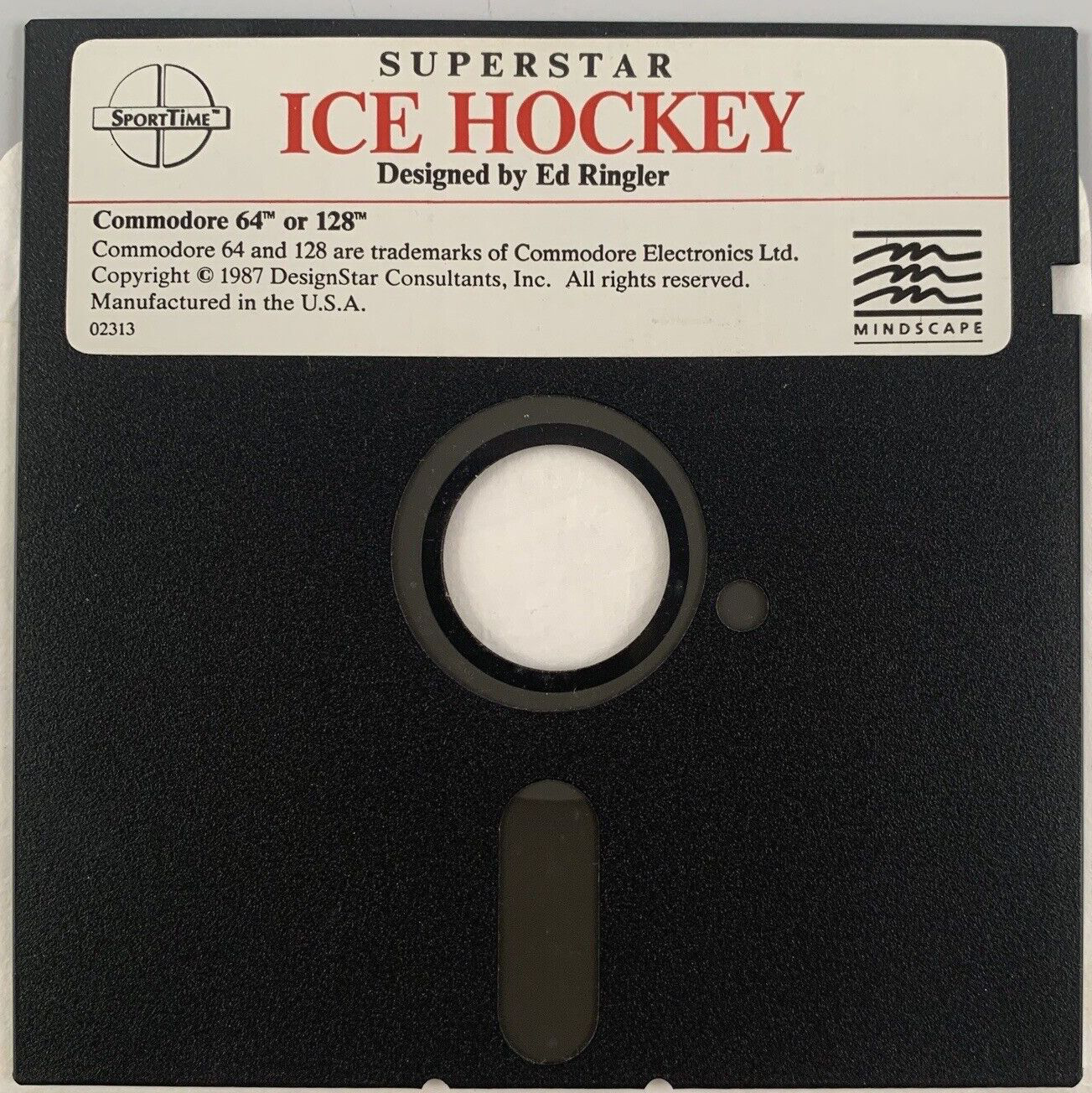 Superstar Ice Hockey - Commodore 64