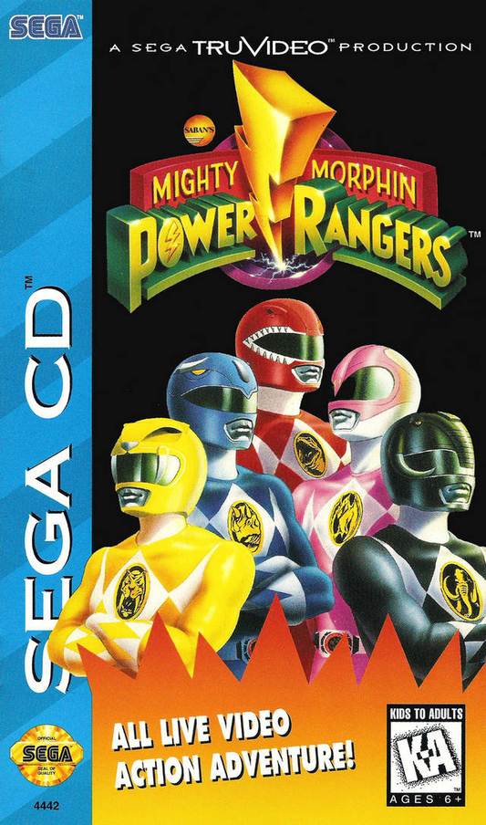 Mighty Morphin Power Rangers - Sega CD