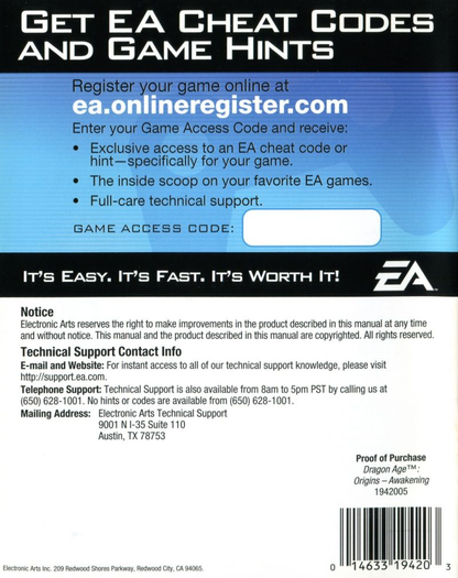 Dragon Age: Origins Awakening - PS3