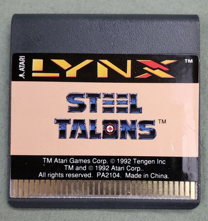 Steel Talons - Atari Lynx