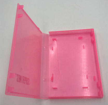 Cartridge Case | Official Clear Pink - SNES