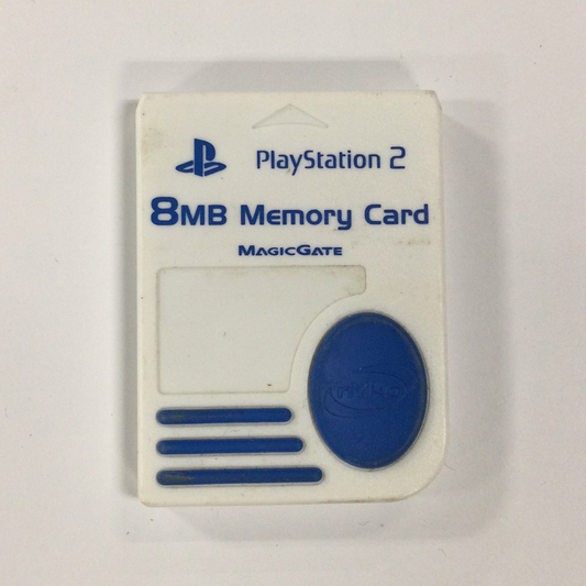 Memory Card PS2 8 MB Nyko White - PS2