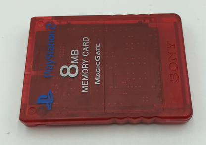 Memory Card PS2 8 MB Official Red - PS2