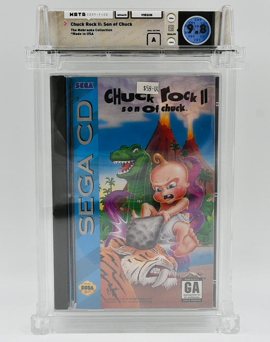 Chuck Rock II: Son of Chuck 9.8 A - NEBRASKA COLLECTION