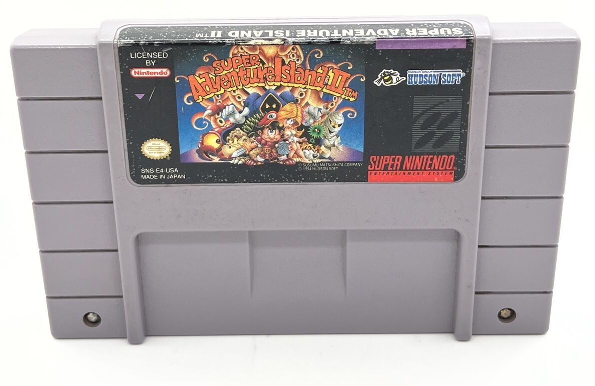 Super Adventure Island II - SNES