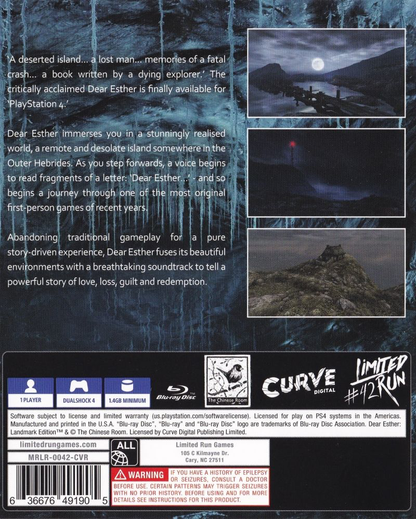 Dear Esther - Landmark Edition - PS4