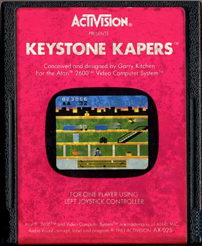Keystone Kapers (Pink Label) - Atari 2600