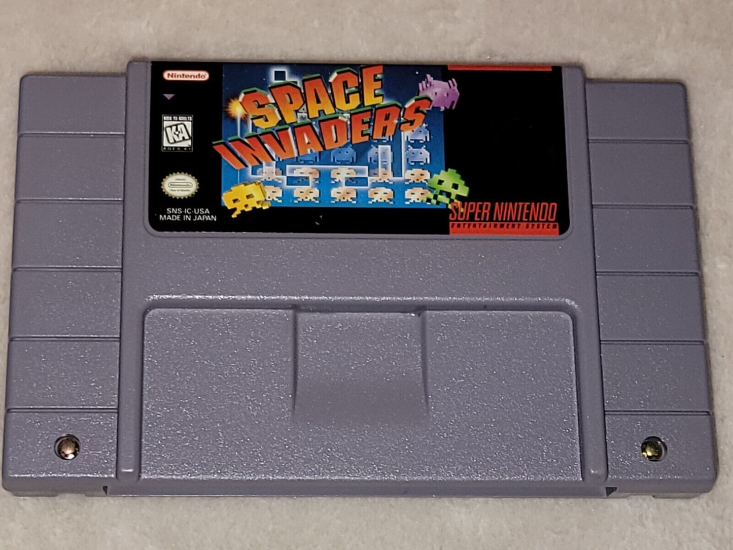 Space Invaders - SNES