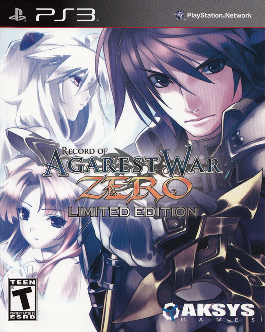 Record of Agarest War: Zero - Limited Edition - PS3