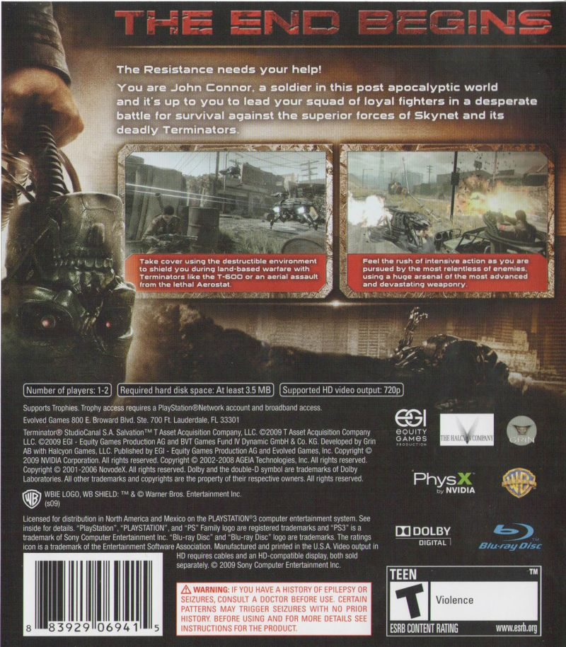 Terminator: Salvation - PS3