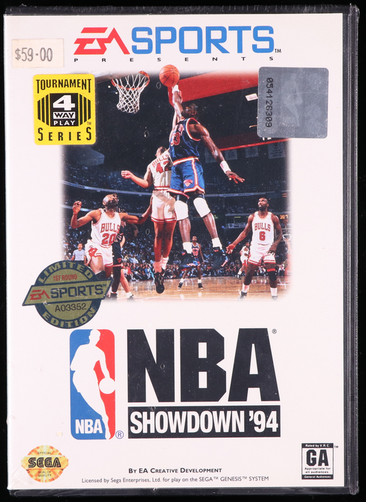 NBA Showdown 94 Genesis 9.6 A+ - Nebraska Collection