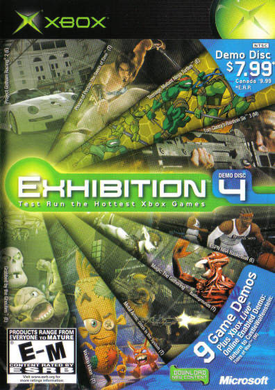 Exhibition Demo Disc Vol. 4 - Xbox