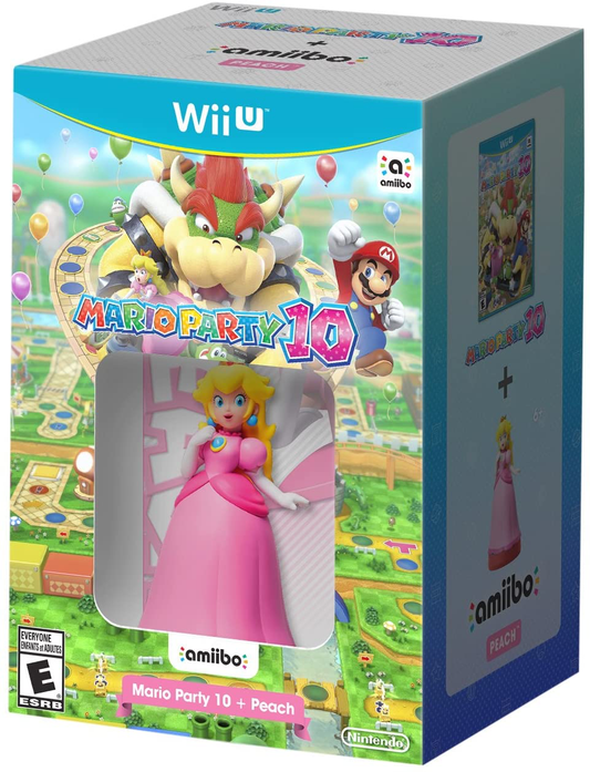 Mario Party 10 - Peach Amiibo Bundle - Wii U