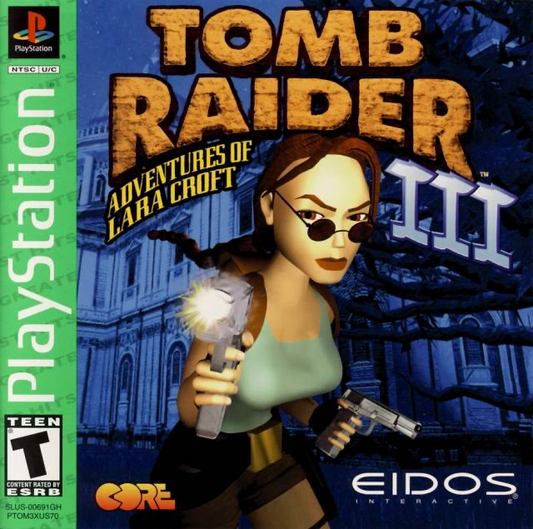 Tomb Raider 3 - Greatest Hits - PS1