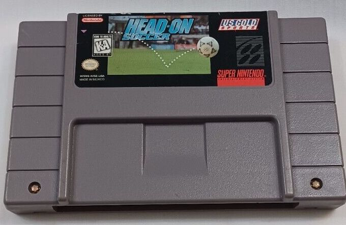 Head-On Soccer - SNES
