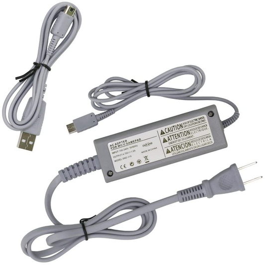 Nintendo Wii U Tablet Power Supply Cord - Wii U