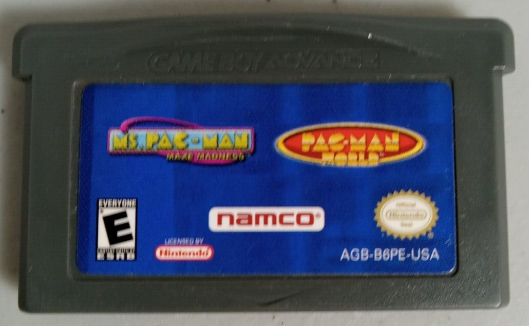 Ms Pac-Man Maze Madness Pac-Man World - GBA