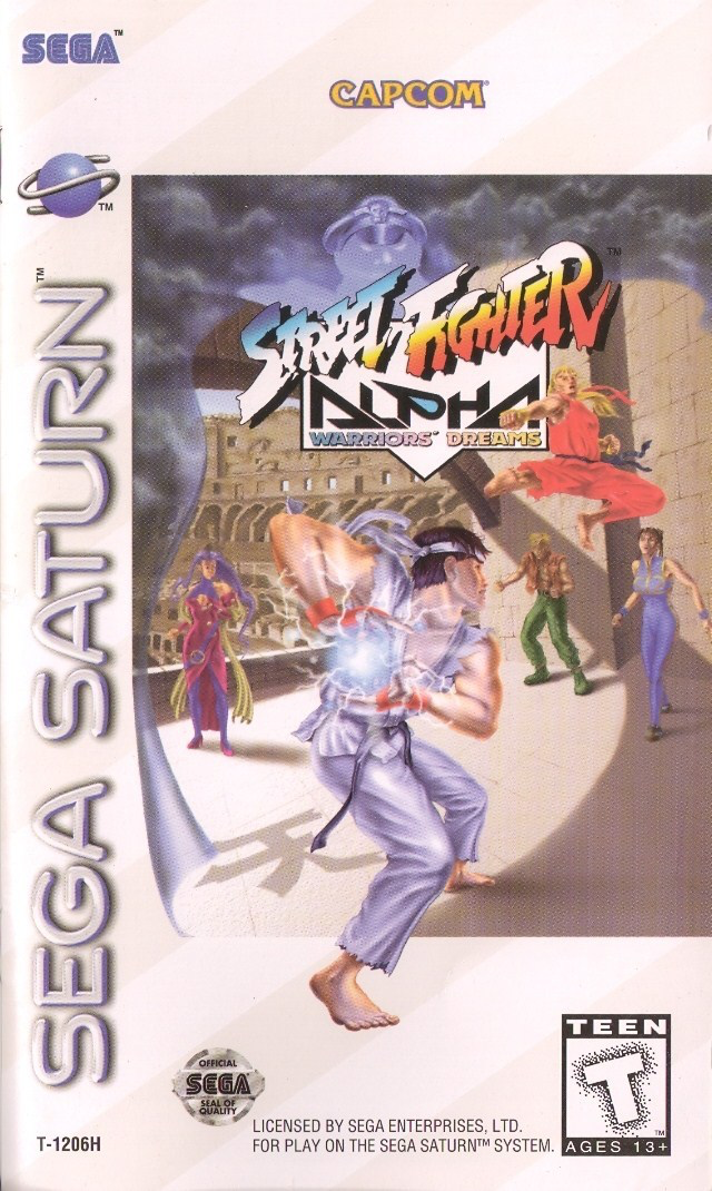 Street Fighter Alpha: Warriors' Dreams - Sega Saturn