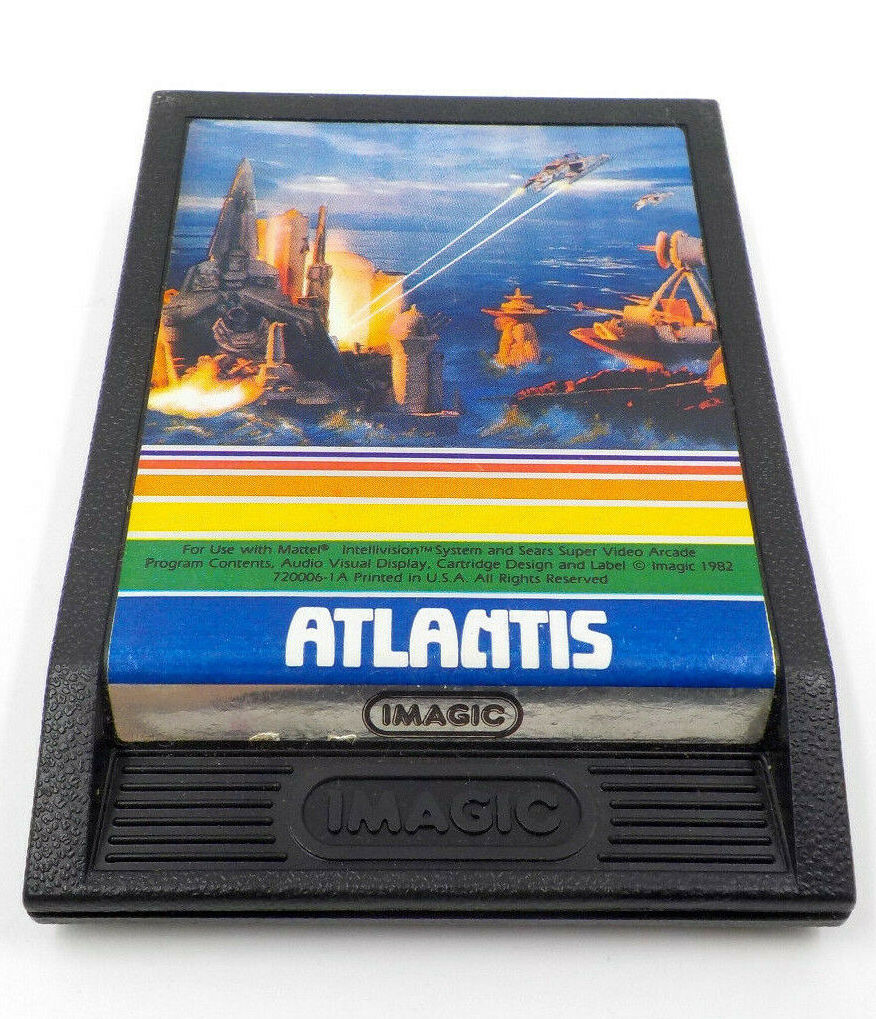 Jeu Atlantis Pour Mattel Intellivision - Complet Boîte N°6878S