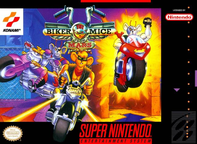 Biker Mice From Mars - SNES